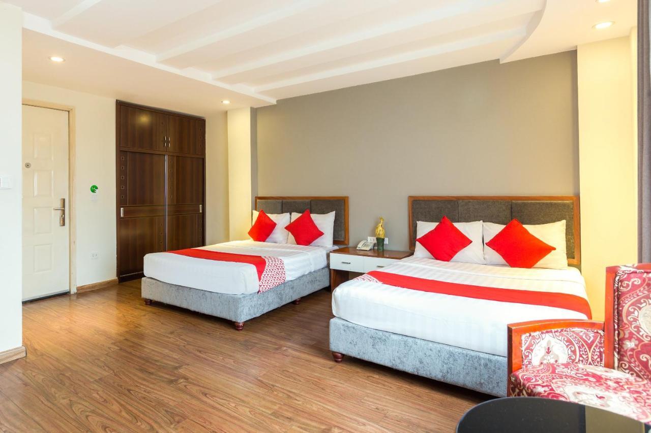 Hoang Gia Hotel Hanoi Buitenkant foto