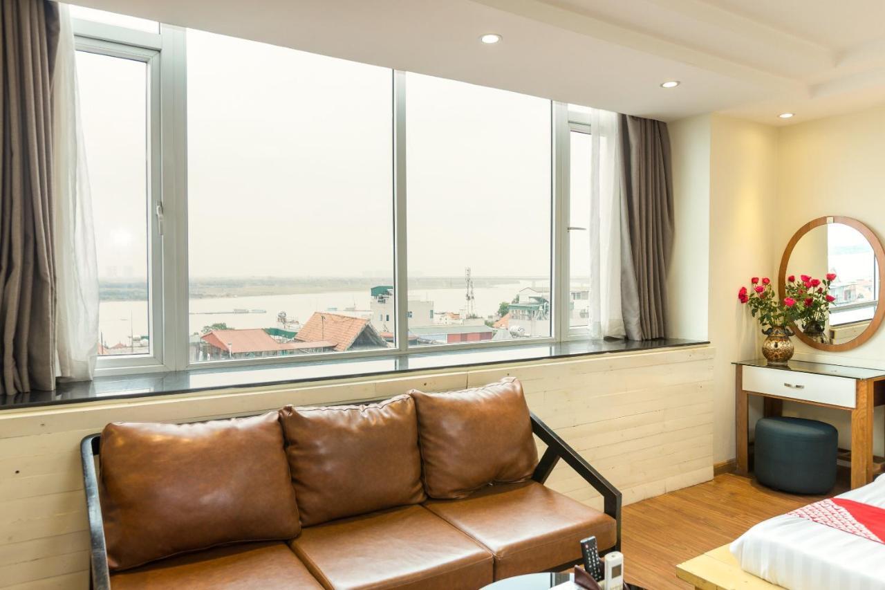 Hoang Gia Hotel Hanoi Buitenkant foto